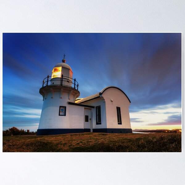 Item preview, Tacking Point Lighthouse - Dusk designed and sold by Ten Million Designs.