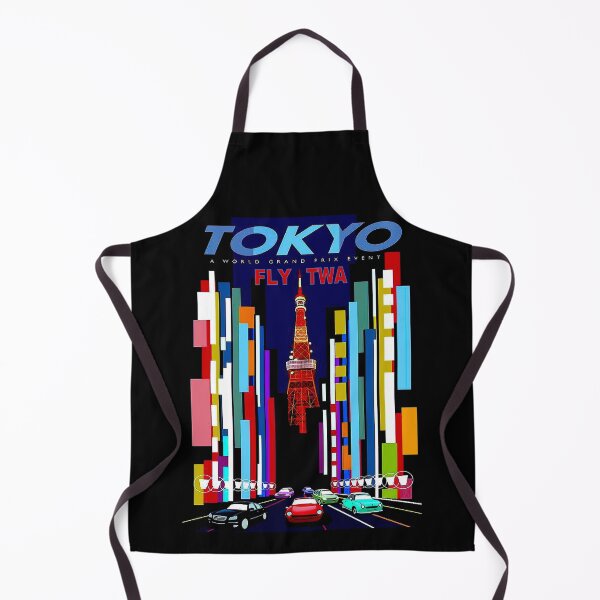 Item preview, TOKYO : Vintage Fly to Japan Tourism Advertising Print designed and sold by posterbobs.