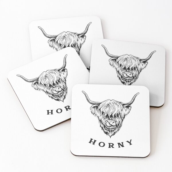 Item preview, Funny Cow tshirt, bull, horny tshirt, highland cow tshirt designed and sold by HaychGee.
