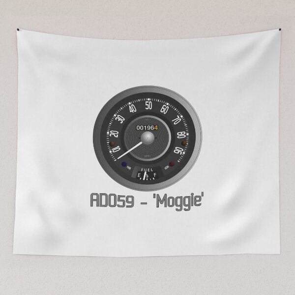 Item preview, Morris Minor (Series V) - ADO59 - 'Moggie' (WITH TEXT) designed and sold by Dark Enterprises.