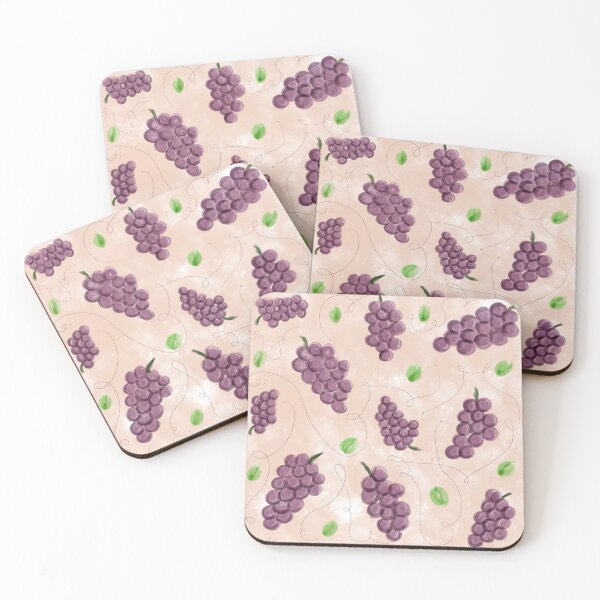 Item preview, Grape Pattern. Digital Watercolor. designed and sold by DigitalCris.