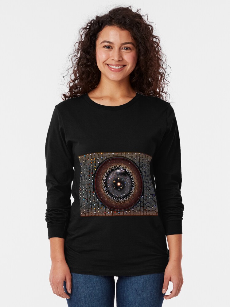 Thumbnail 2 of 5, Long Sleeve T-Shirt, THE CELESTIAL ZOO - Astronomical Fauna explained! (Oct'2022 Update) designed and sold by pablocbudassi.