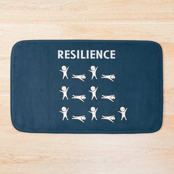 Item preview, Resilience - Dark Blue designed and sold by ImperfectLife.