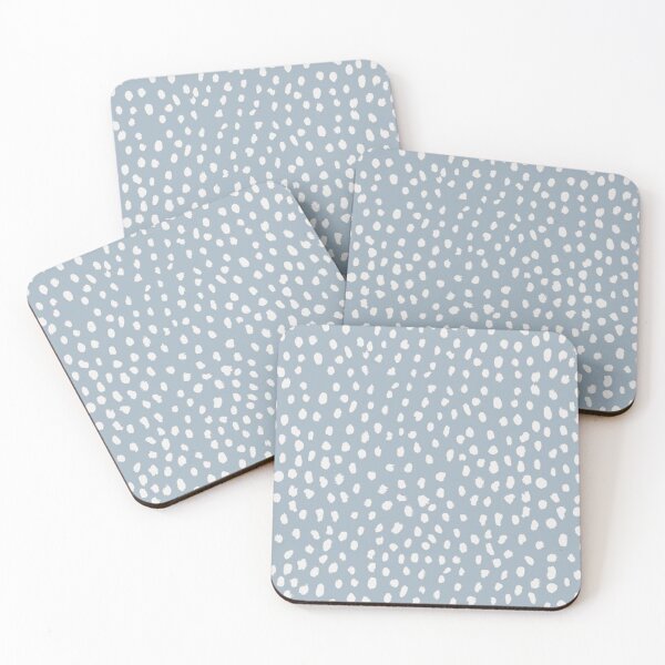 Item preview, Light gray Dalmatian dots pattern  designed and sold by Mayajs.