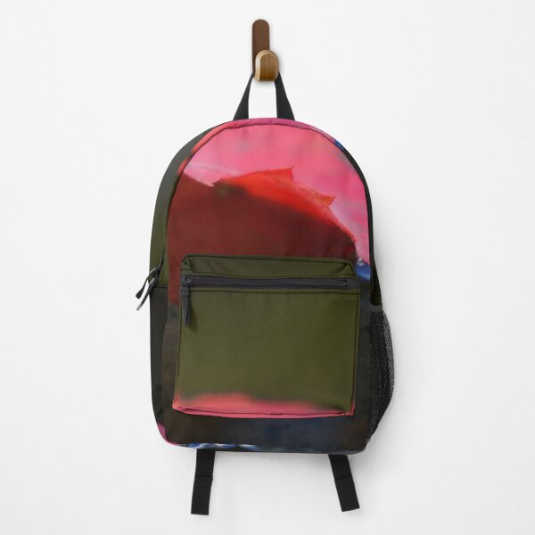 Item preview, Red Leaf Floating on Water designed and sold by Nalinne Jones.