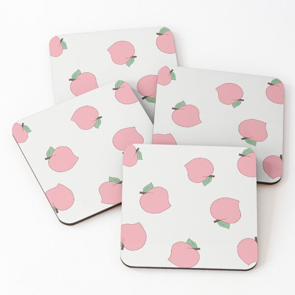 Item preview, Peach Patterns designed and sold by nikkibubbletea.
