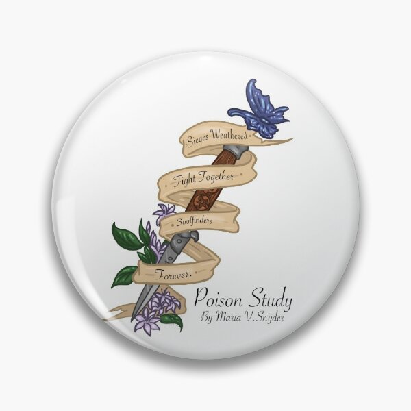 Item preview, Soulfinders Poison Study Switchblade Quote designed and sold by Maria V. Snyder.