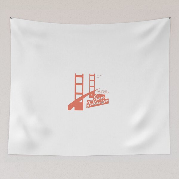 Item preview, Take Me Back To San Francisco on white designed and sold by halfaheart.