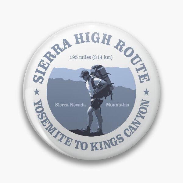 Item preview, Sierra High Route (BG) designed and sold by curranmorgan.