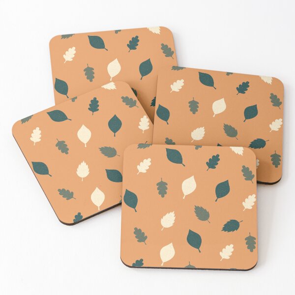 Item preview, Orange autumn falling leavings pattern gift design designed and sold by Michael Schmidt.