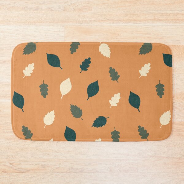 Item preview, Orange autumn falling leavings pattern gift design designed and sold by Michael Schmidt.