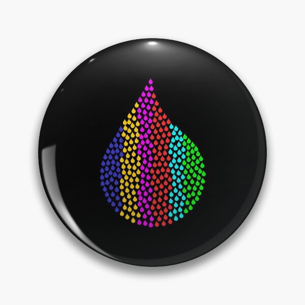 Item preview, Colorful Water Drops designed and sold by B3N-arts.