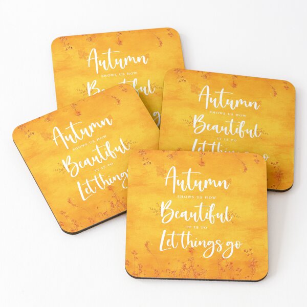 Item preview, autumn shows us how beautiful it is to let things go designed and sold by thatyesicat.