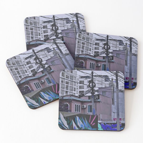 Item preview, Urban Mural 2 (Lima, Peru) (Blue) designed and sold by Jwmoore303.