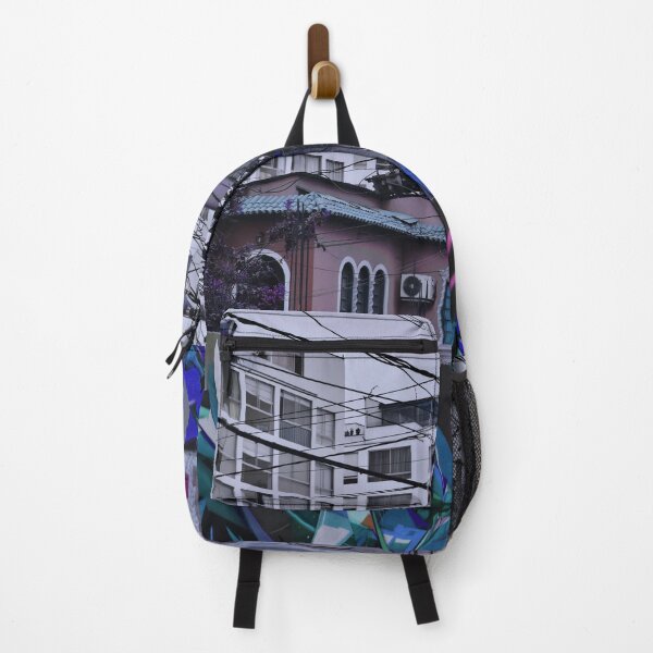 Item preview, Urban Mural 2 (Lima, Peru) (Blue) designed and sold by Jwmoore303.