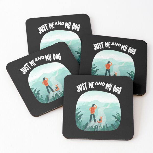 Item preview, Hiking With Dogs - Just Me And My Dog designed and sold by ArqDezines.