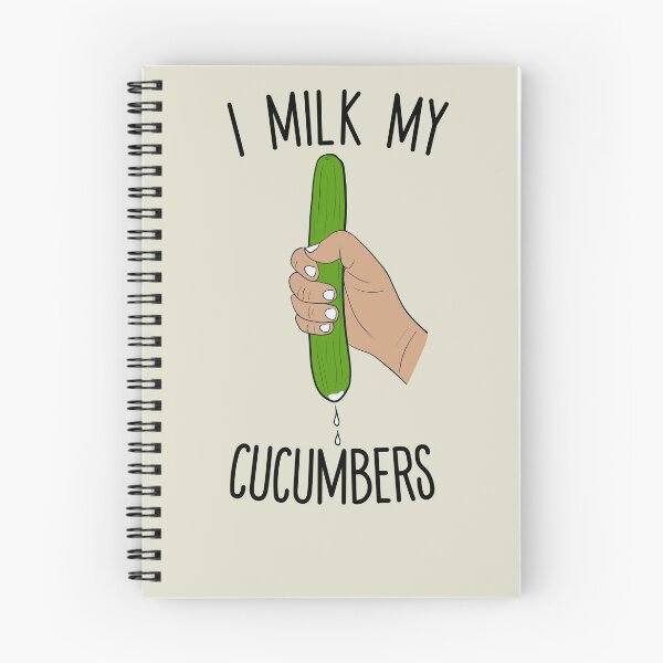 Item preview, I Milk My Cucumbers - Funny Cucumber Milker designed and sold by Dan66.