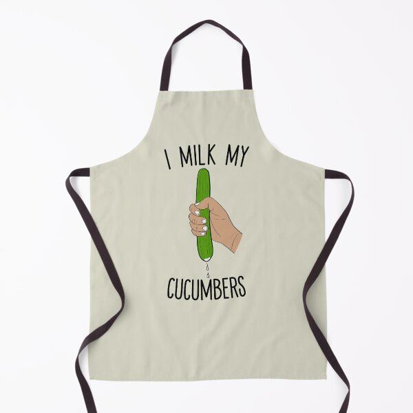 Item preview, I Milk My Cucumbers - Funny Cucumber Milker designed and sold by Dan66.