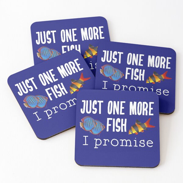 Item preview, Fish Keeping Aquarium Lovers- Just One More Fish, I Promise designed and sold by DeAnna Hickman.