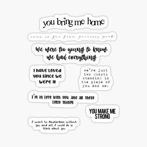 Item preview, Larry Stylinson Song Lyrics designed and sold by meganhoban.