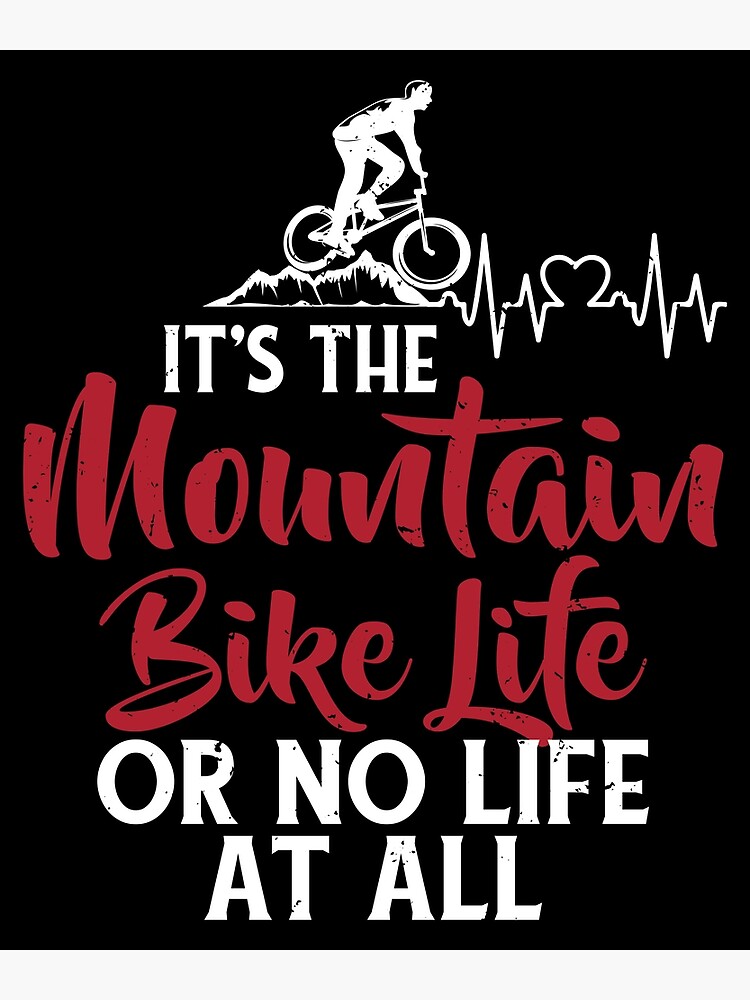 "Sunset Retro Vintage Mountain Biking Gear" Poster by jcorres Redbubble