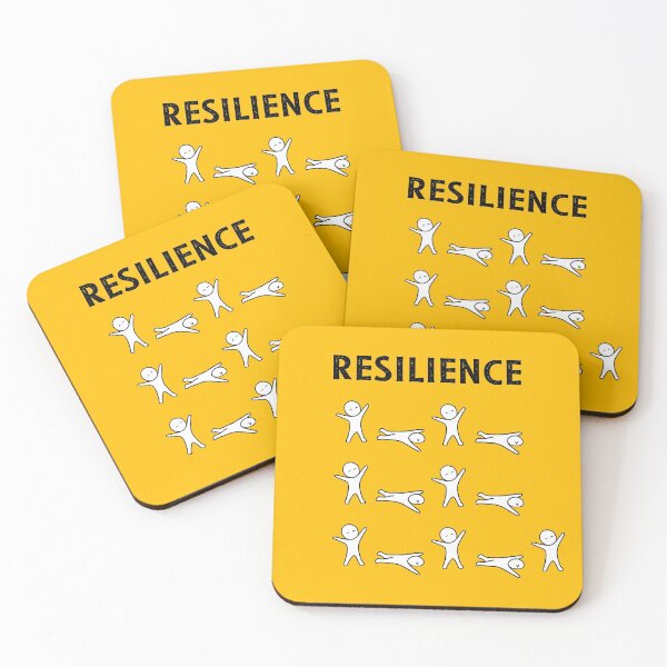 Item preview, Resilience - Yellow designed and sold by ImperfectLife.