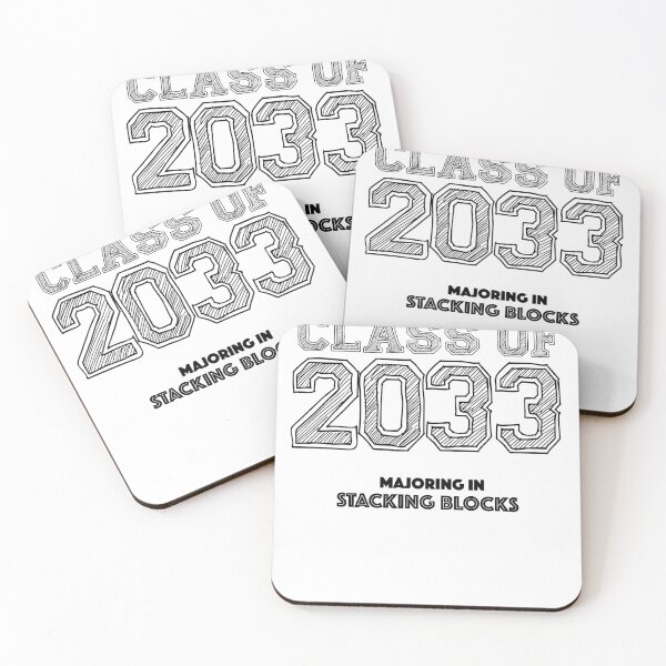 Item preview, Class of 2033 Graduation - Majoring in Stacking Blocks designed and sold by MoClan-Graphics.