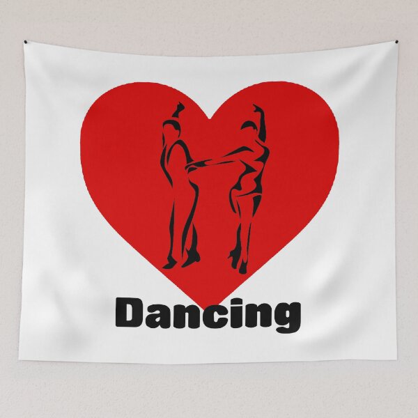 Item preview, Heart Dancing designed and sold by Square Dancing Gifts & Merchandise.