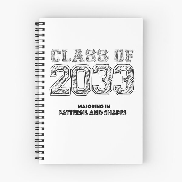 Item preview, Class of 2033 Graduation - Majoring in Patterns and Shapes designed and sold by MoClan-Graphics.