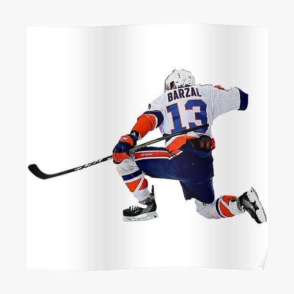 mika zibanejad goal celly digital drawing Poster for Sale by aksav
