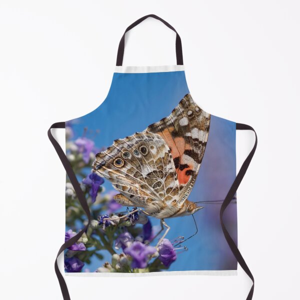 Item preview, Painted Lady Butterfly Feeding on Vitex Blossoms designed and sold by Bonnie T. Barry.