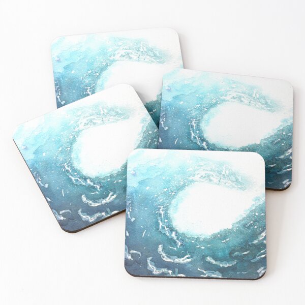 Item preview, Watercolour Waves designed and sold by quartcreates.