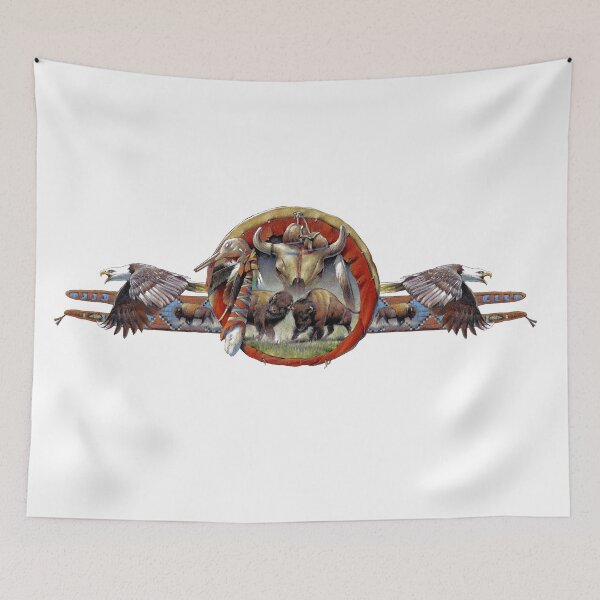 Item preview, Buffalo Shield designed and sold by Salmoneggs.