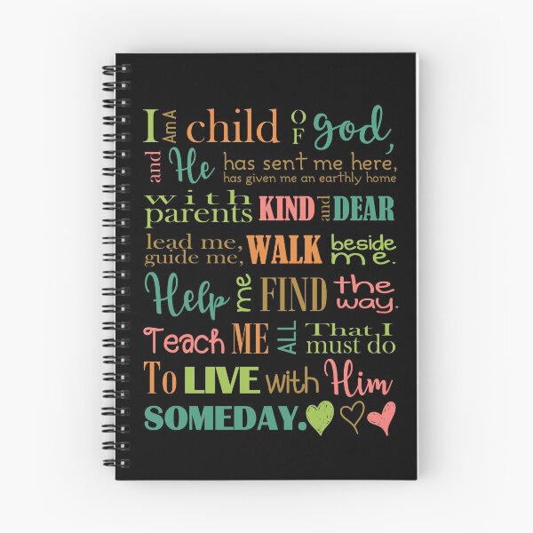 Item preview, Notebook - I am a child of God designed and sold by della95.