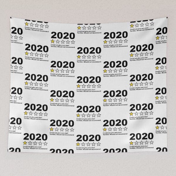 Item preview, 2020 One Star Rating (Black design) designed and sold by dezanli.