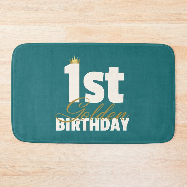 Item preview, Kids 1st Golden Birthday Year Age Crown design designed and sold by doodabobs.