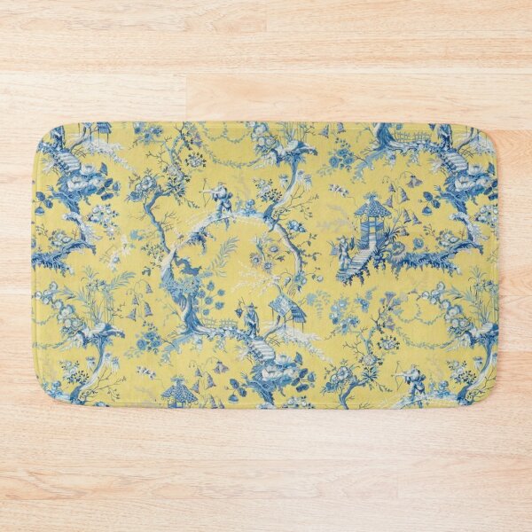Item preview, Blue and Yellow Toile designed and sold by incarnations.