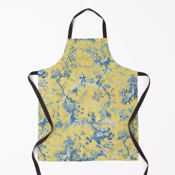 Item preview, Blue and Yellow Toile designed and sold by incarnations.