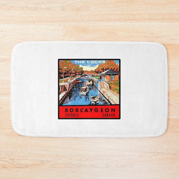 Item preview, Bobcaygeon Ontario Vintage Travel Decal designed and sold by hilda74.