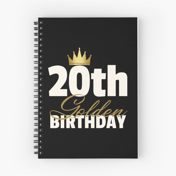 Item preview, 20th Golden Birthday Year Age Crown design designed and sold by doodabobs.