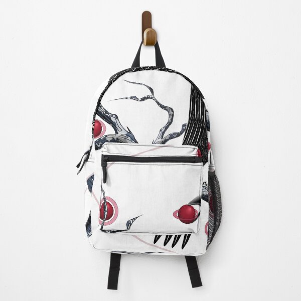 Item preview, black feathers raven eating a red planet designed and sold by Jaime Brash.