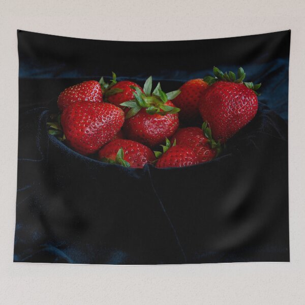 Item preview, Strawberries in Black Velvet designed and sold by Adam Bykowski.