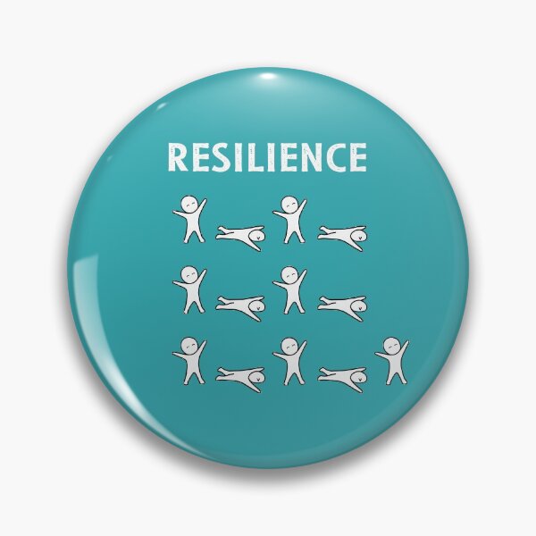 Item preview, Resilience - Teal designed and sold by ImperfectLife.