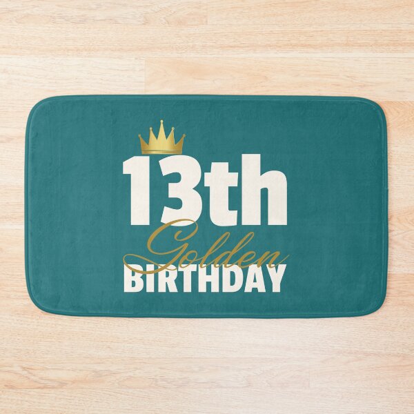 Item preview, 13th Golden Birthday Year Age Crown graphic designed and sold by doodabobs.