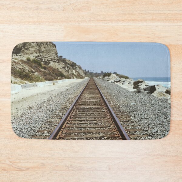 Item preview, Train Tracks at the Beach  designed and sold by daniash.