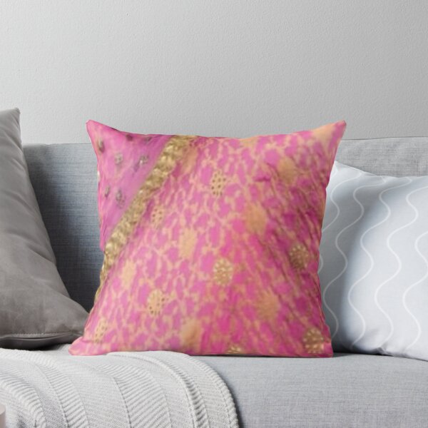 Item preview, Hot pink with gold polka dots pattern designed and sold by fayz12.