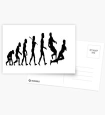 Rugby evolution Postcards