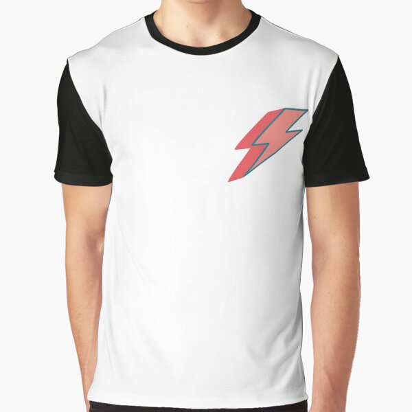 David Bowie Lightning Bolt for T-Shirts Sale Redbubble 