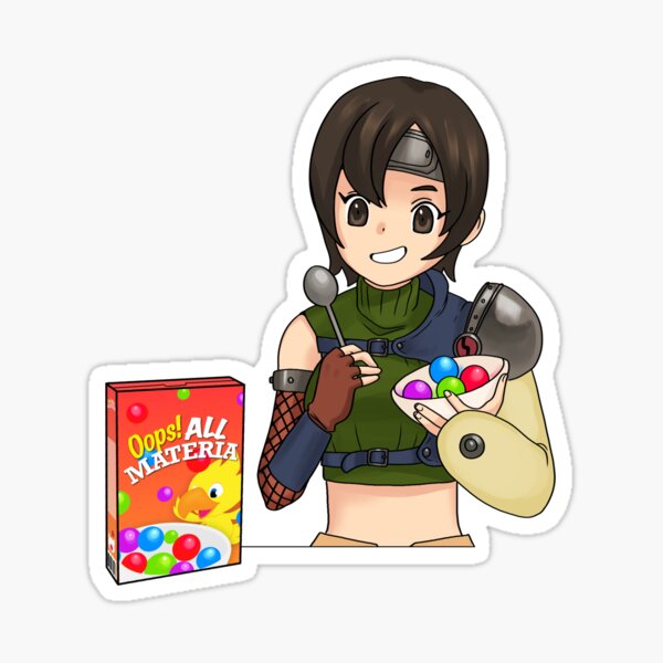Don't Talk To Me Until I've Had My Materia Sticker