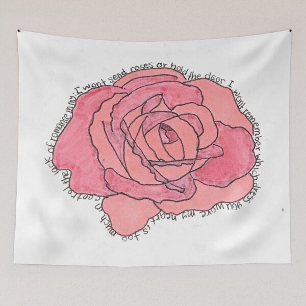Item preview, "I Wont Send Roses" Mack and Mabel Lyric Art  designed and sold by rosesbwayshop.